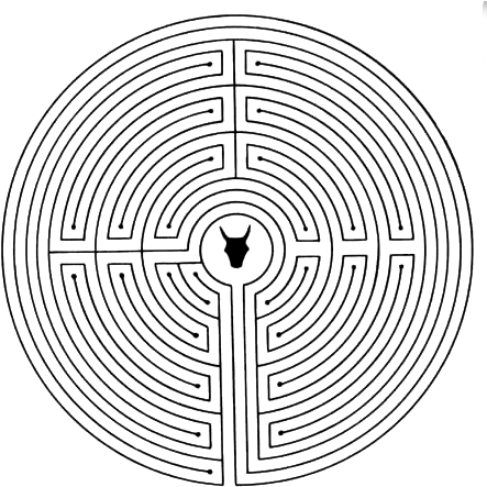 To Keep It From Hurting People, The King Of The Island - Labyrinth Vector (454x457), Png Download