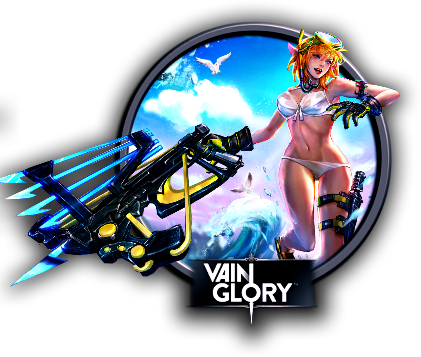 Bet Vainglory - Vainglory Summer Party Kestrel Png (2048x2048), Png Download