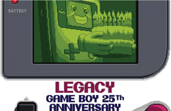Game Boy 25th Anniversary - Game Boy 25th (768x432), Png Download