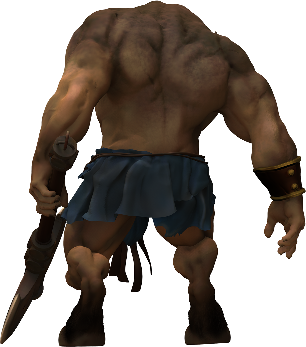 Minotaur Is Part Of A Concep Project Developed To Be - Barechested (1920x1611), Png Download