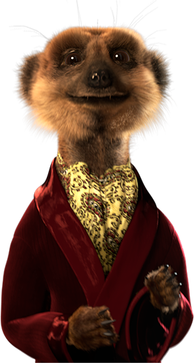 Aleks Trans - Compare The Meerkat Aleksandr (278x519), Png Download