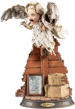 Krampus Cherub 1:6 Scale Statue (285x440), Png Download