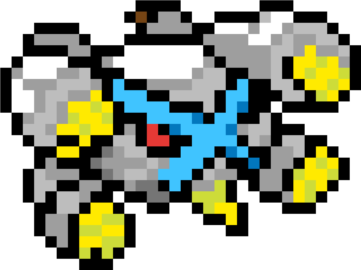 Shiny Metagross - Cartoon (1184x1184), Png Download