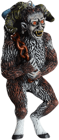 Krampus Horror Ornament - Horrornaments Krampus Ornament (555x555), Png Download