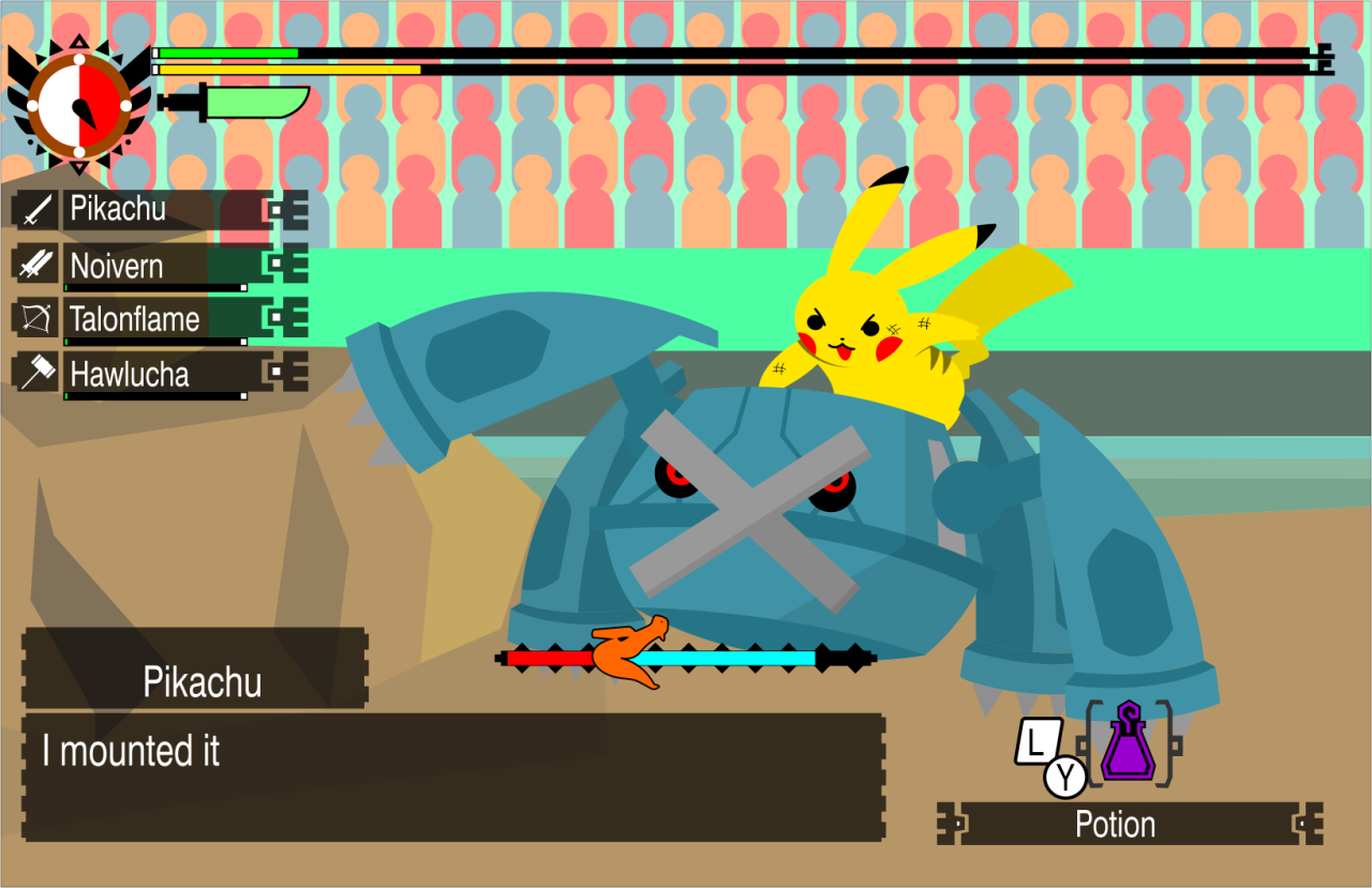 Fluffpikachu Mounting A Metagross - Kalos (1280x829), Png Download