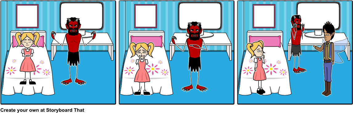 Krampus Be Afraid - Cartoon (1164x385), Png Download