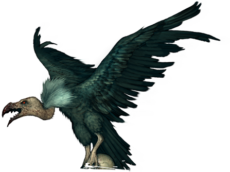 Vulture (500x348), Png Download