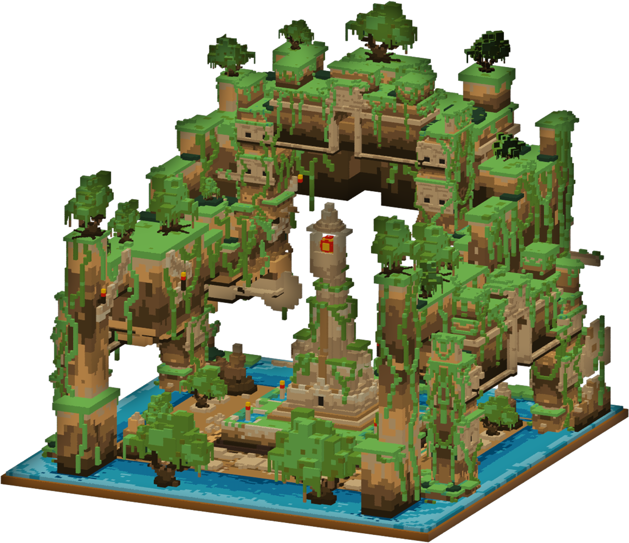 3dswip 09 - Ruins (1920x1080), Png Download