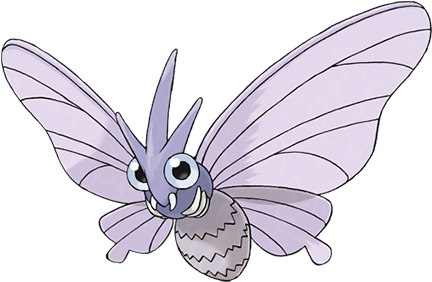 Venomoth, Diglett, Alolan Dugtrio Dugtrio - Pokemon Venomoth (475x475), Png Download