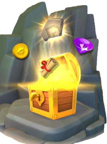 Chest Rewards - Portable Network Graphics (360x485), Png Download