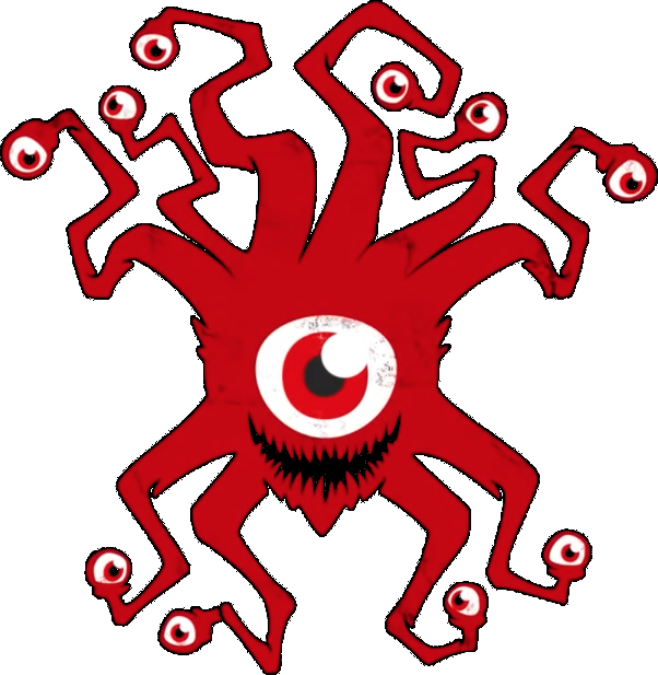 That Beholder Looks Like A Jester, But In A Good Way - Idle Champions Of The Forgotten Realms Logo (602x617), Png Download