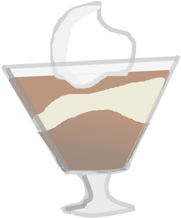 Pudding - Sundae (800x600), Png Download