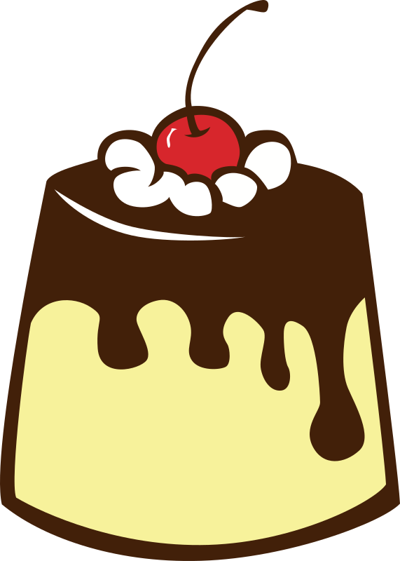 Medium Image - Pudding (571x800), Png Download