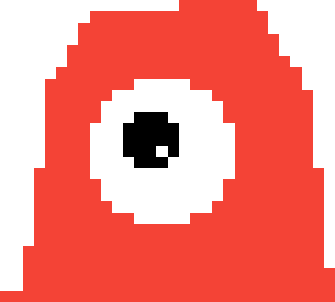 Little Beholder - 8 Bit Mario Canon (1184x1184), Png Download