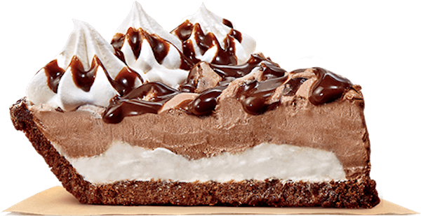 Dessert Transparent - Pie Hershey's Burger King (600x315), Png Download