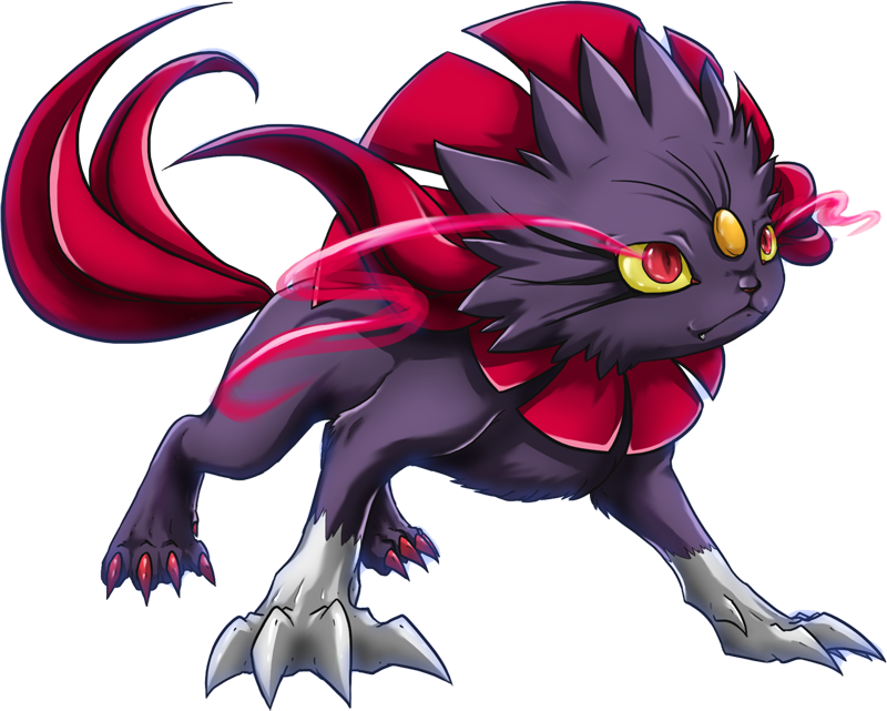 Pokemon Shiny-weavile Is A Fictional Character Of Humans - Pokemon Weavile (800x641), Png Download