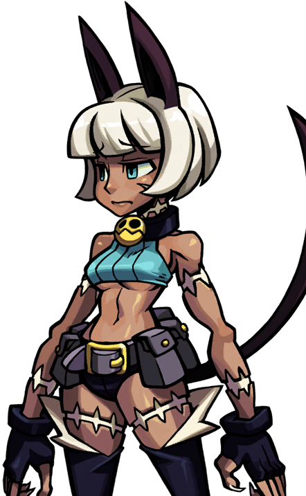 Fortune Unhappy - Miss Fortune Skull Girls (469x722), Png Download