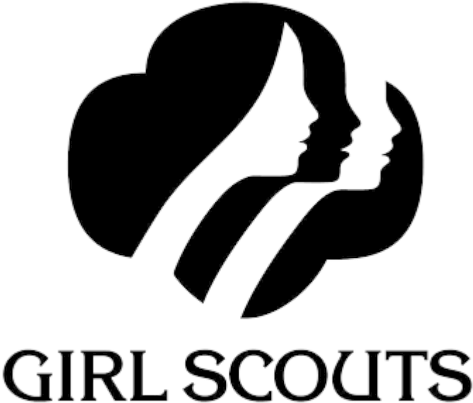 Saul Bass Logos Girl Scouts (685x685), Png Download