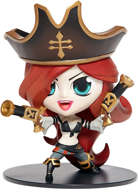 Miss Fortune Figure - Chibi Campeos Lolz (1000x1000), Png Download