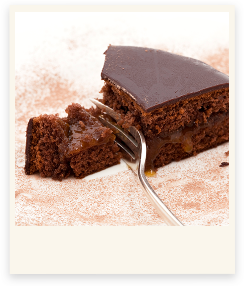 Chocolat Tart With Jam And Rum - Jam (600x573), Png Download