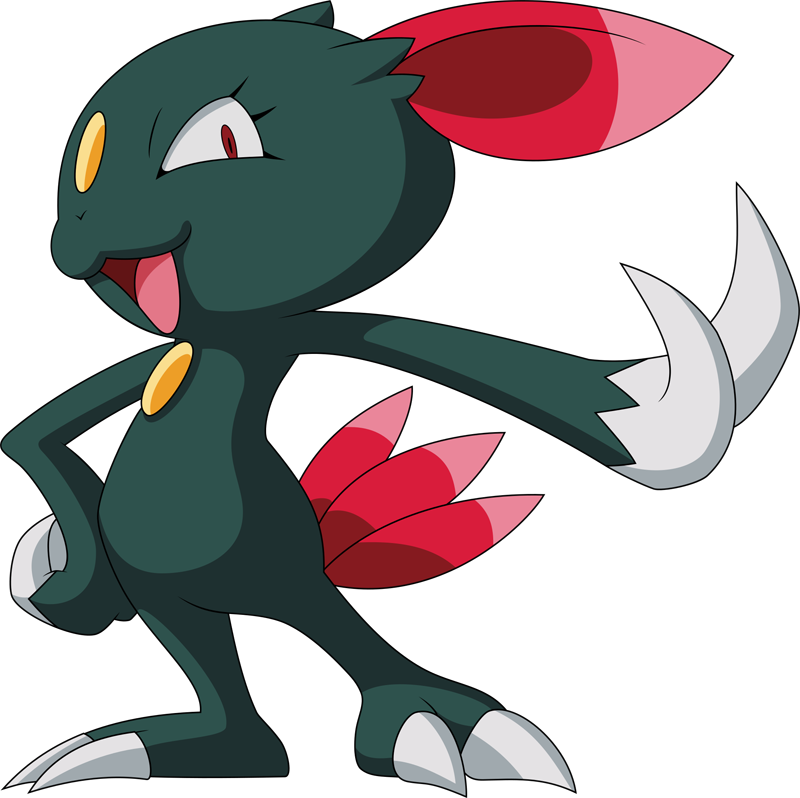 Important Notice Pokemon Sneasel Is A Fictional Character - Pokemon Sneasel Png (800x798), Png Download