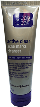 Acne Marks Cleanser - Clean And Clear Acne Marks Cleanser (401x370), Png Download