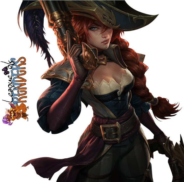 Miss Fortune Renders (761x717), Png Download