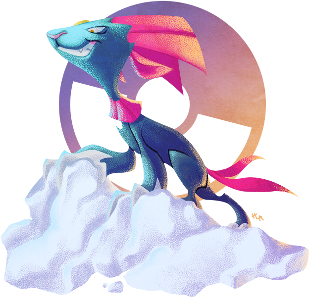 Favorite Dark Pokemon - Illustration (662x649), Png Download