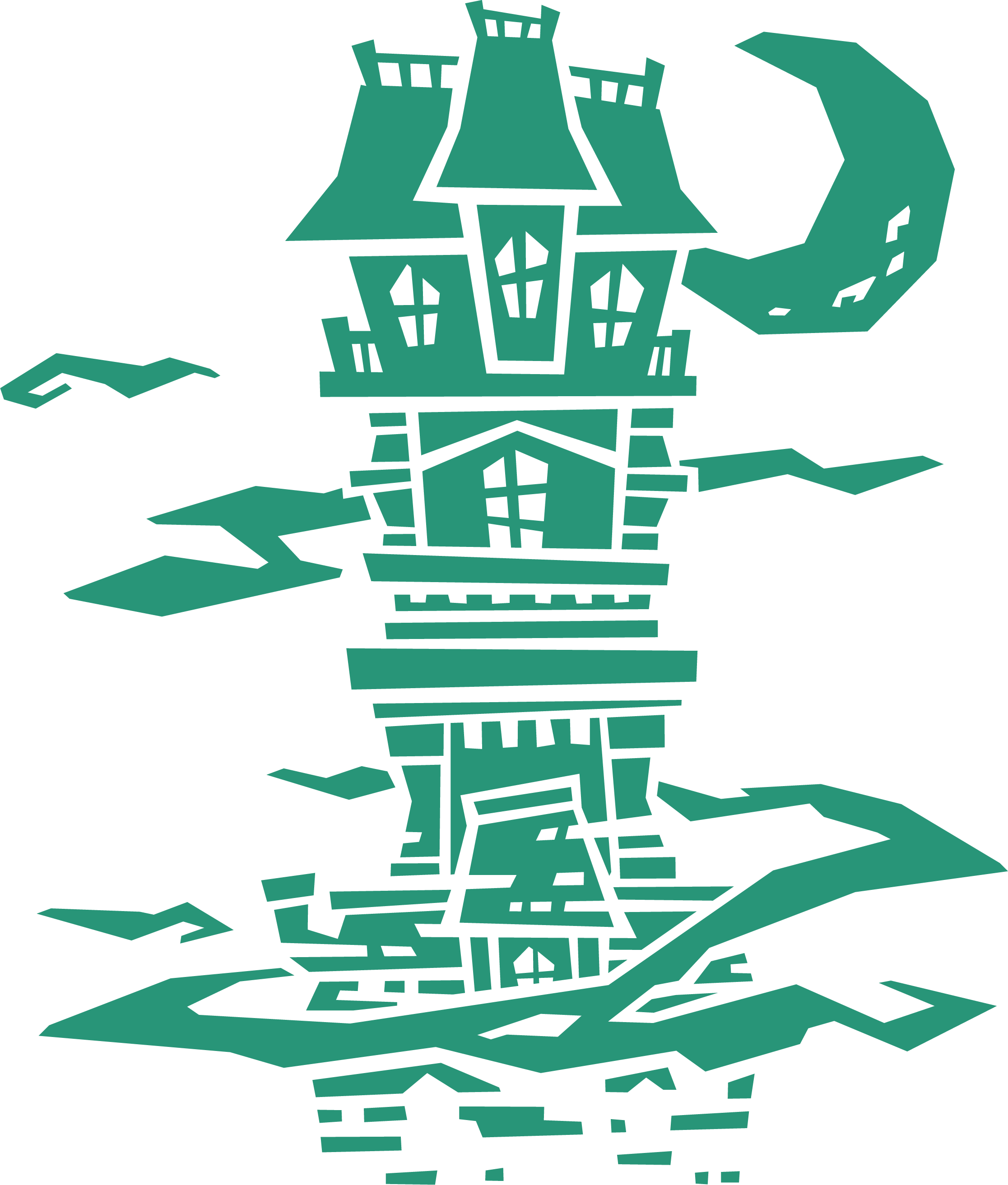 Original File - Luigi's Mansion 2 Mansions (2233x2626), Png Download