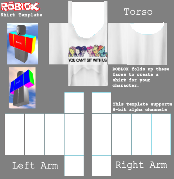 Roblox Shirt Template (585x599), Png Download