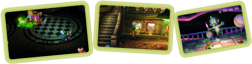 Noti Luigis-mansion Pantallas - Portable Network Graphics (950x250), Png Download