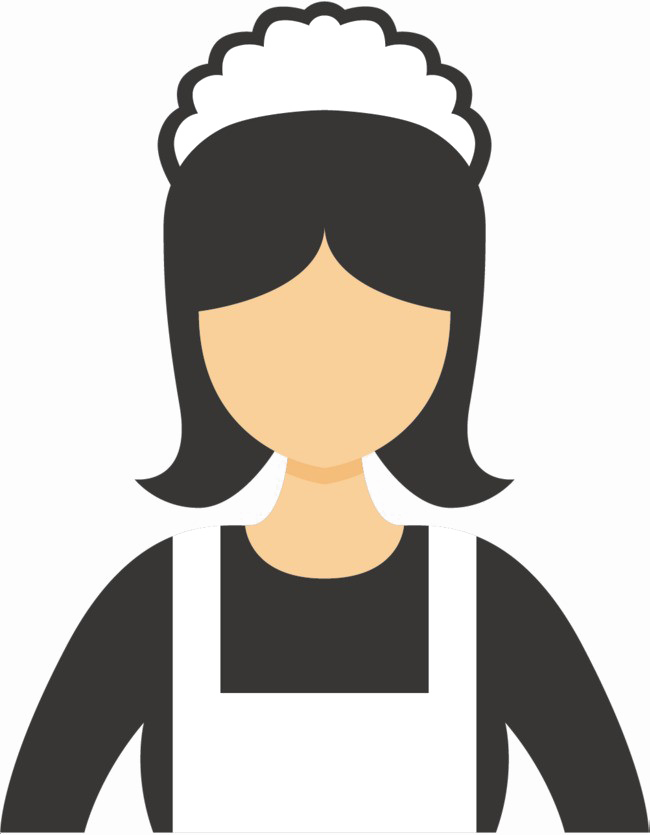 Maid Png Image - Maid Png (650x835), Png Download