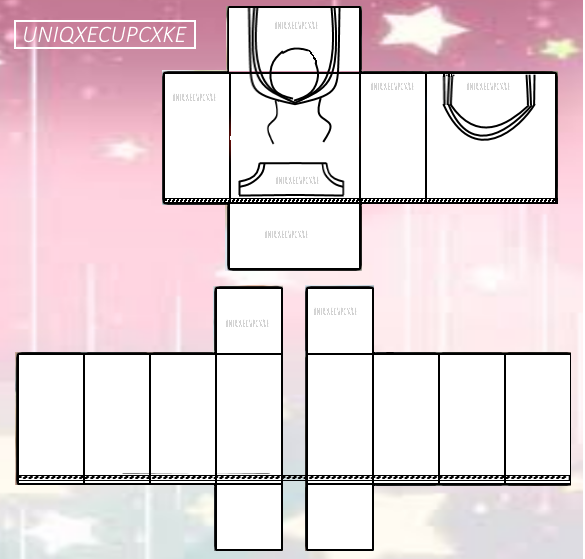 hoodie shirt template roblox transparent