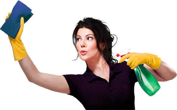 Cleaning Team - Mujer De Limpieza (600x372), Png Download