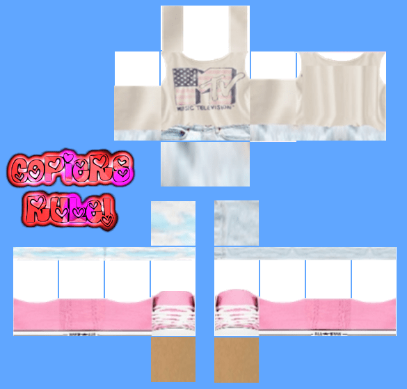 Roblox T Shirt Template Girl Free Transparent PNG Download PNGkey