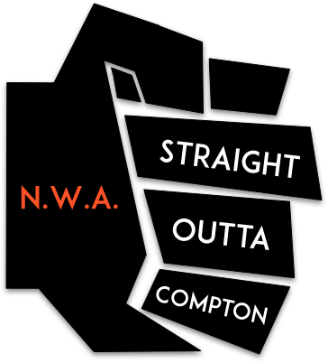 Straight Outta Compton" Mobile App - Portable Network Graphics (364x402), Png Download