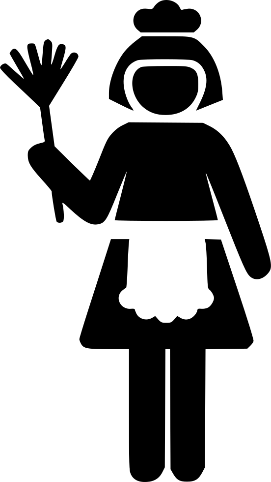 Maid Comments - Icon Domestic Helper (552x980), Png Download