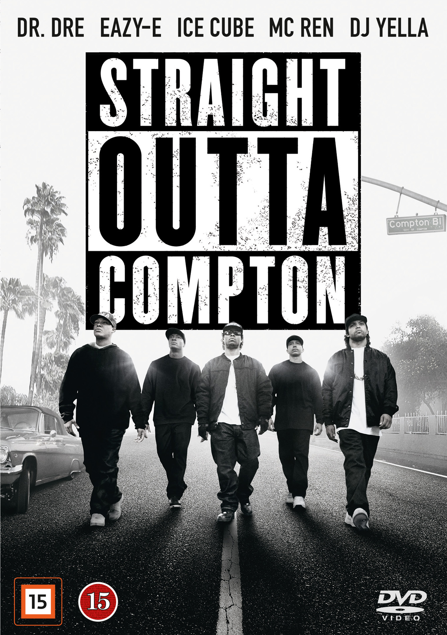 Straight Outta Compton - Straight Outta Compton Dvd (1527x2171), Png Download