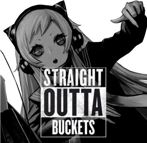 Straight Outta Buckets Compton T-shirt Black Black - Straight Outta Star Labs Scarf (493x493), Png Download