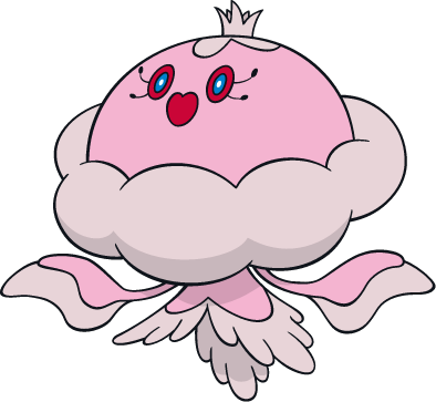 Pokemon Jellicent (394x363), Png Download