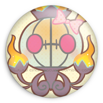 Shiny Chandelure Chandelureshiny Store Large - Circle (400x400), Png Download