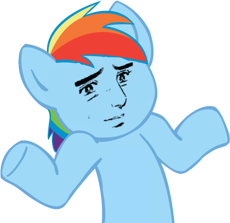 It's A Yaranaika Pony, I Have To Save It - My Little Pony Memes (800x781), Png Download