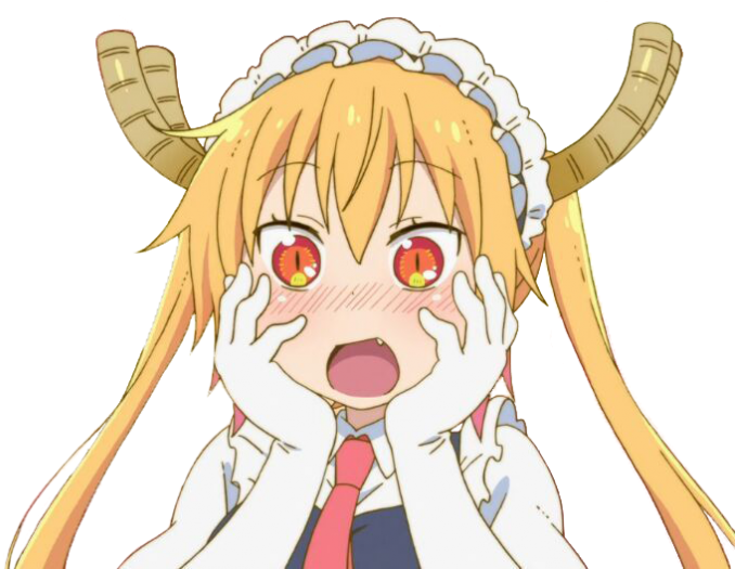 #kobayashi-san Chi No Maid Dragon - Kobayashi San Chi No Maid Dragon Png (700x524), Png Download