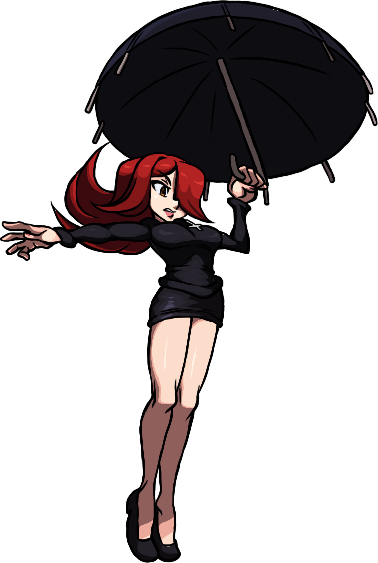Skullgirls Wiki Manga Clothes, Game Concept Art, Manga - Skullgirls Parasoul Transparent (761x1133), Png Download