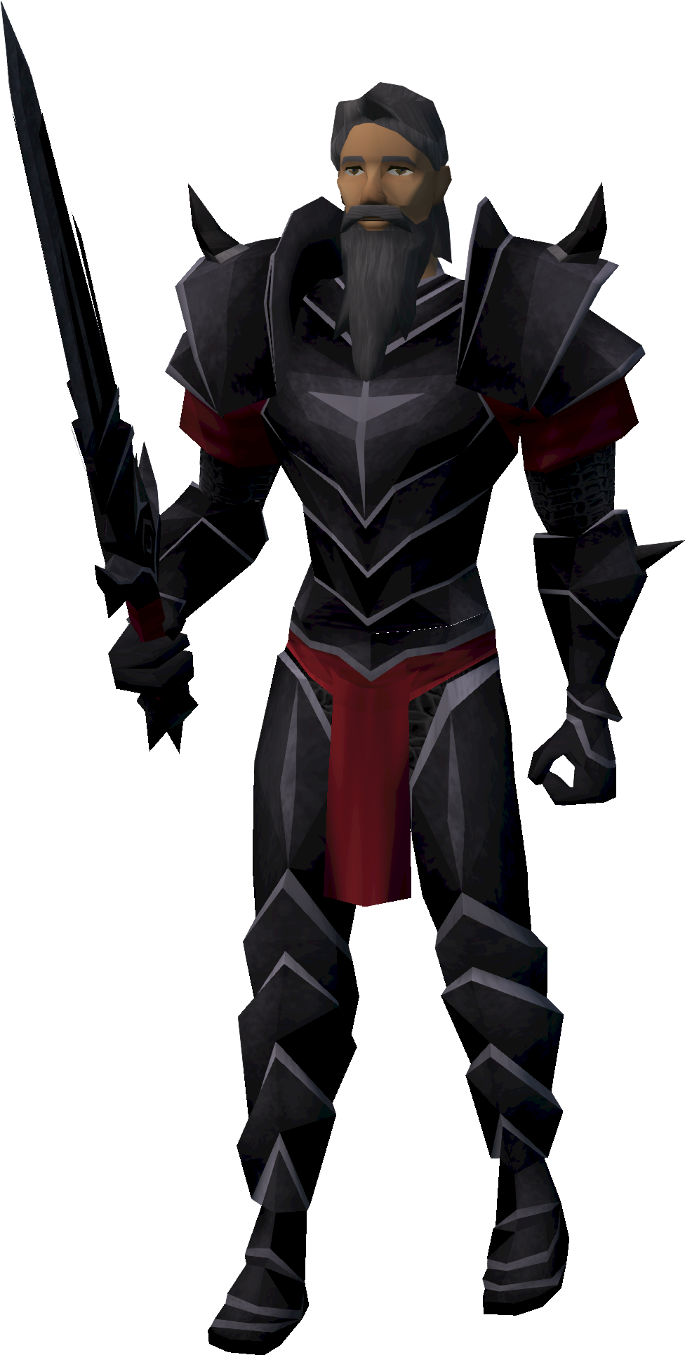 Yaranaika Plank - Knight Guard (976x1931), Png Download
