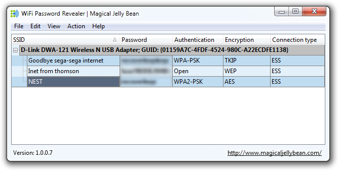 Download Magical Jelly Bean Wi-fi Password Revealer - Show Wifi Password In Windows 10 (669x339), Png Download
