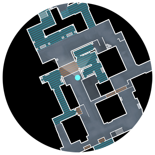 Personal - Cs Go New Radar (550x550), Png Download