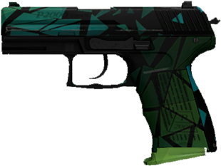 No Caption Provided - P2000 Handgun Cs Go (810x451), Png Download