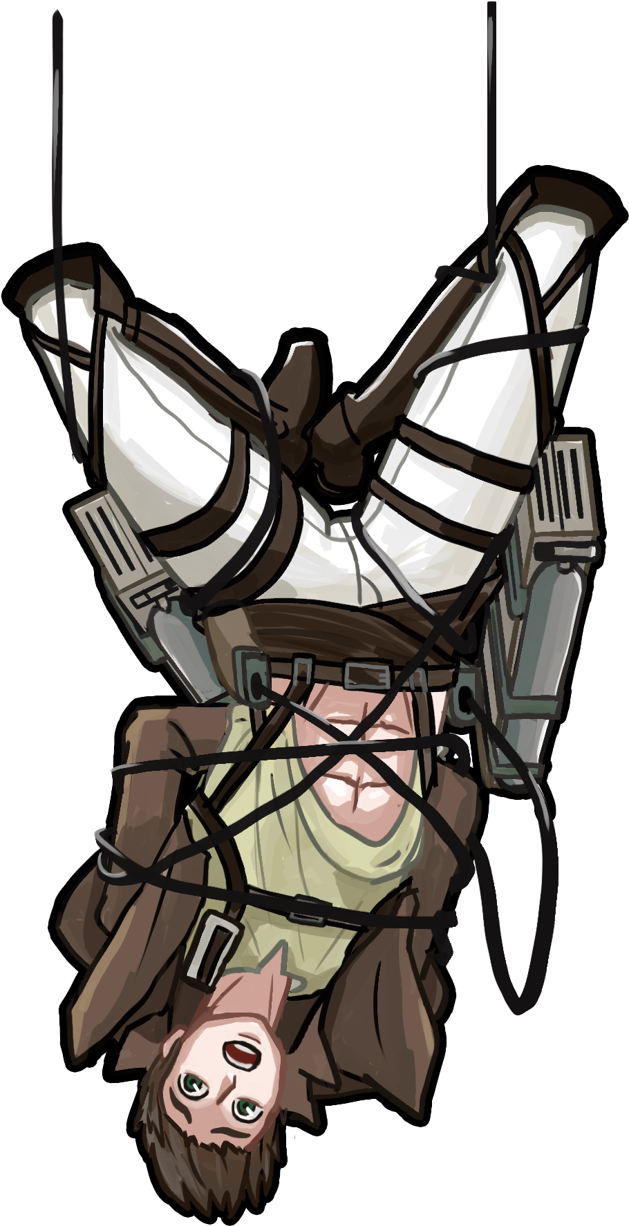 Shingekipinupseren Original - Illustration (1224x1920), Png Download