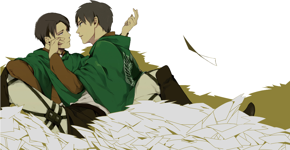 Rp With Ravioli Heichou - Rivaille X Eren (1014x602), Png Download